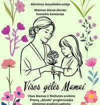 Šventinis koncertas „Visos gėlės Mamai“
