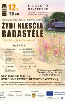 Regioninis folkloro kolektyvų sambūris „Žydi klesčia radastėlė“, skirtas Kanklių metams