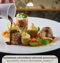 Modernios lietuviškos virtuvės savaitgalis restorane "Simboly"