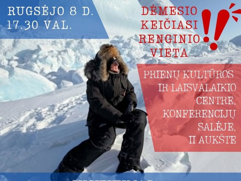 Meeting with Egle Aukštakalnytė Hansen, a countrywoman, writer, photographer and traveler, creator and host of the LRT show "Laukinis Eglės pasaulis" (Wild World of Fir)