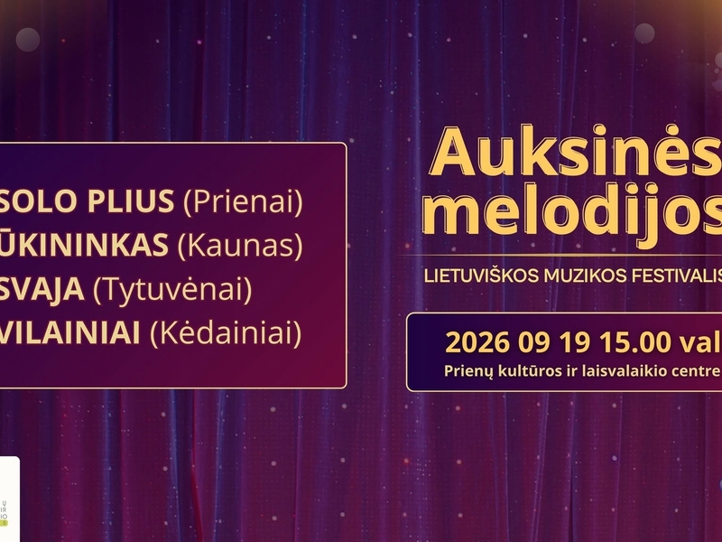 Lietuviškos muzikos festivalis „Auksinės melodijos“