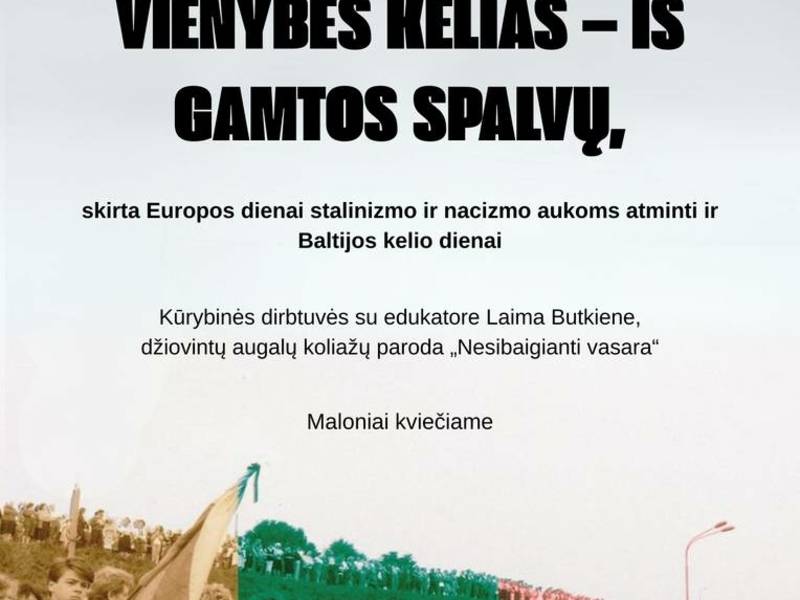 Afternoon "The Path of Unity - from the Colors of Nature" in Šilavot