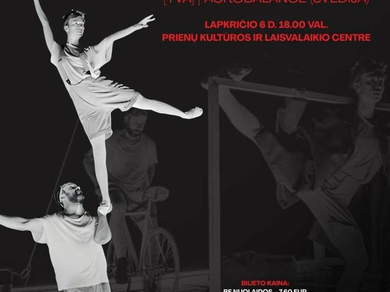 Circus performance of the modern circus festival "Circulation"