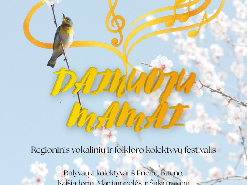 Regioninis vokalinių ir folkloro kolektyvų festivalis „Dainuoju mamai“