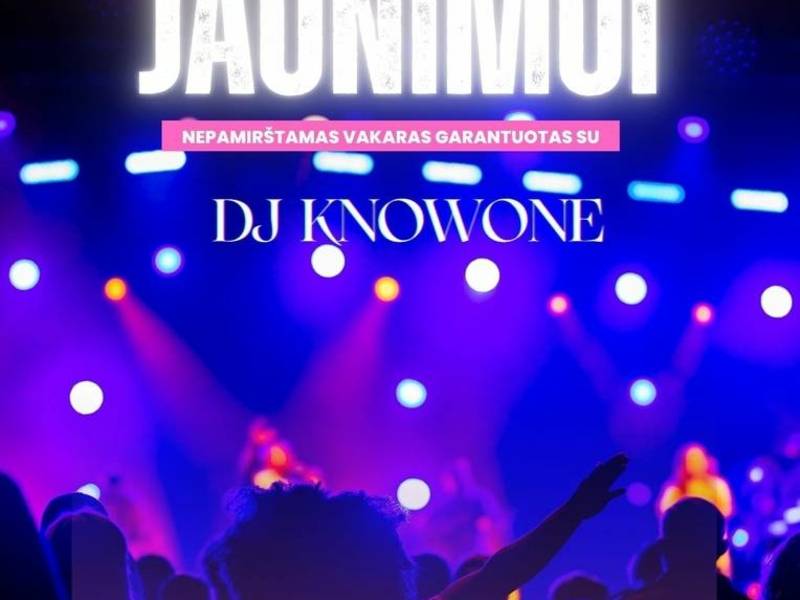 Дискотека для молодежи с DJ Knowone