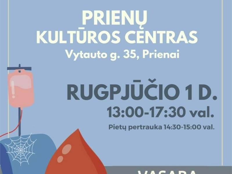 The blood donation campaign is organized by the National Blood Center