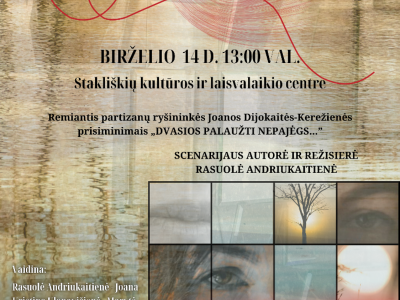 Event dedicated to the Day of Mourning and Hope. Performance "Two Women"