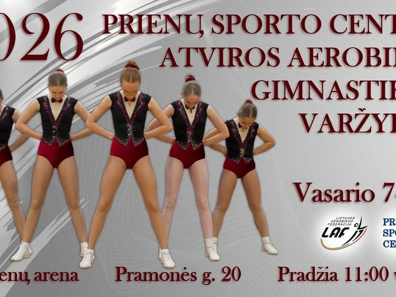 Prienai Sports Center Open Aerobic Gymnastics Competition