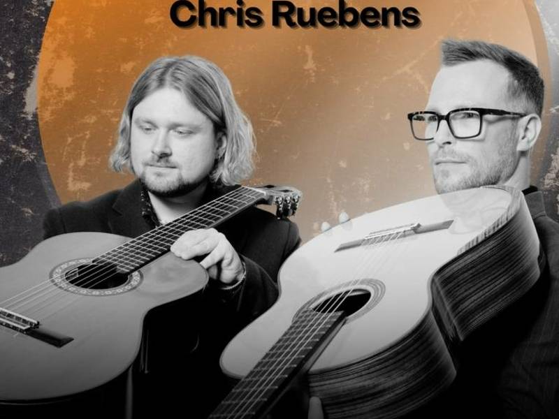 Gitarų dueto Mindaugo Stumbro ir Chris Ruebens koncertas