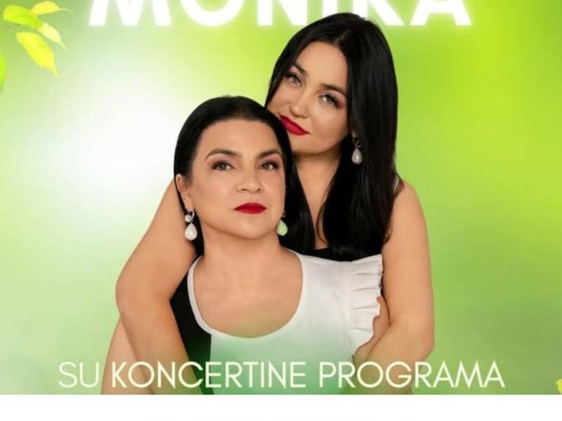 Giulijos ir Monikos koncertas „Kai tu šalia“ perkeliamas