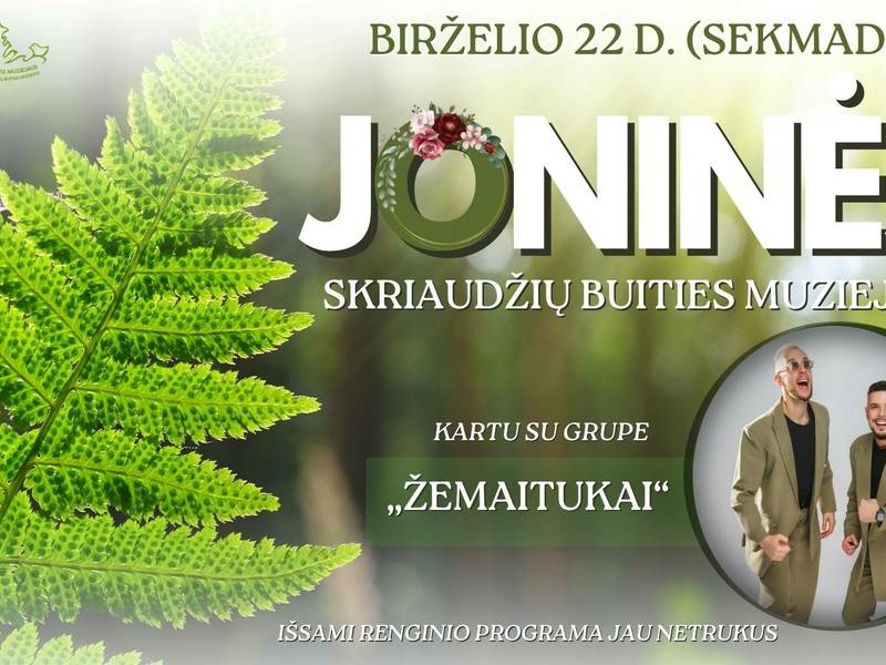 Midsummer celebration at the Skriaudžiai Museum of Domestic Life