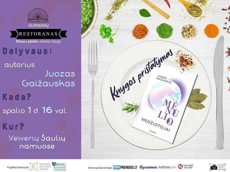 Juozo Gaižausko knygos „Mėnulio medžiotojai“ pristatymas