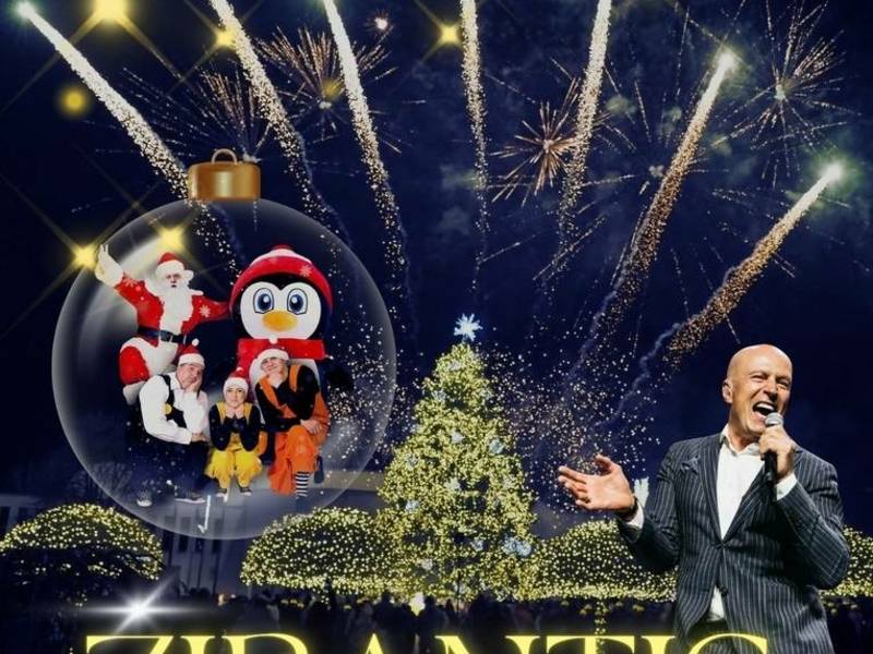 Kalėdų eglės įžiebimo šventė „Žibantis miestas“