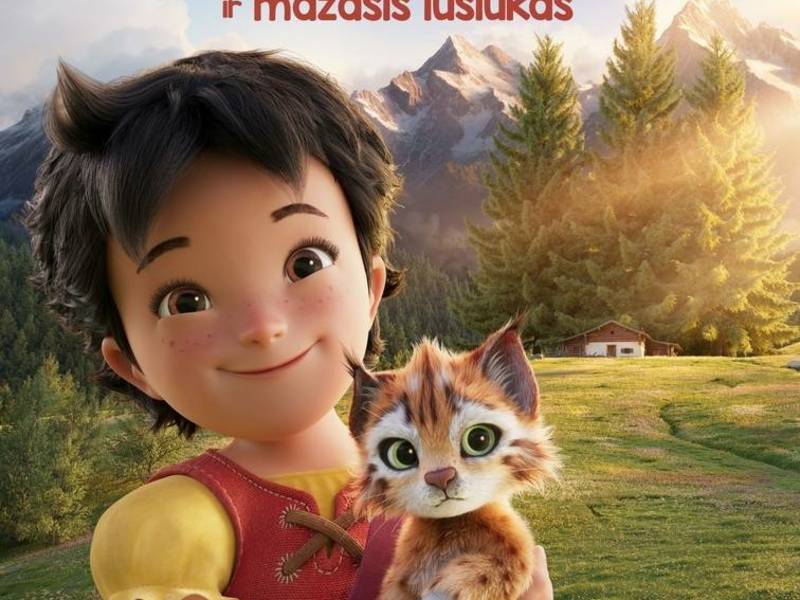 Анимационный фильм «Хайди и рысёнок»