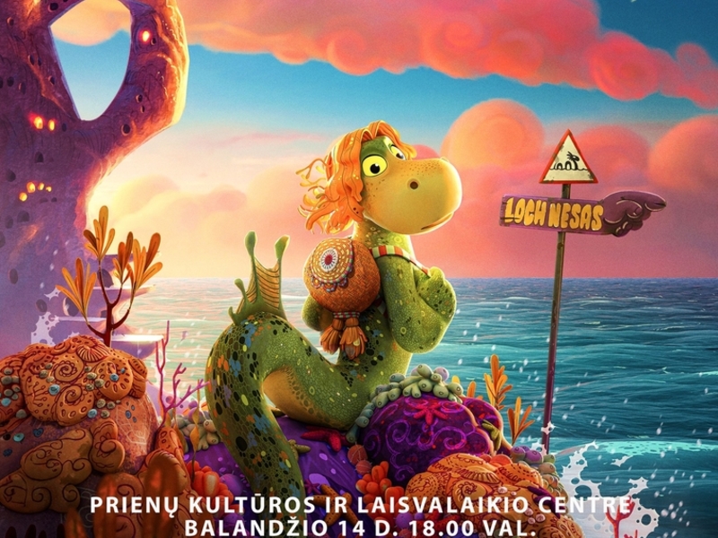 Animacinis kino filmas „Jūrų slibinas, nemokėjęs plaukti“
