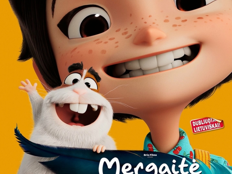 Animacinis kino filmas „Mergaitė ir stebuklinga plunksna“