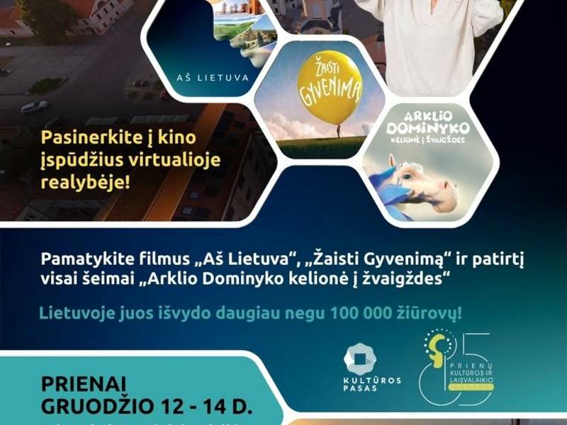 Virtual reality movie screenings