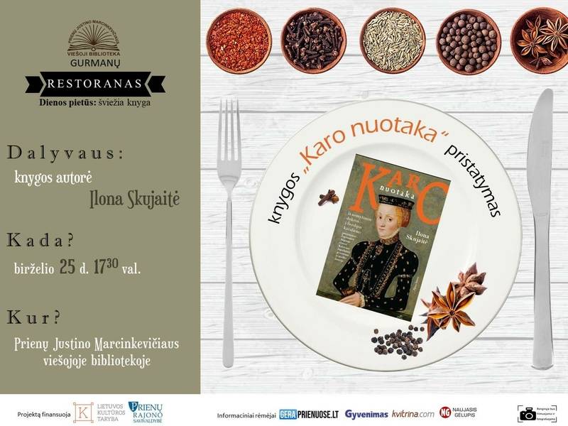 Rašytojos Ilonos Skujaitės knygos „Karo nuotaka“ pristatymas