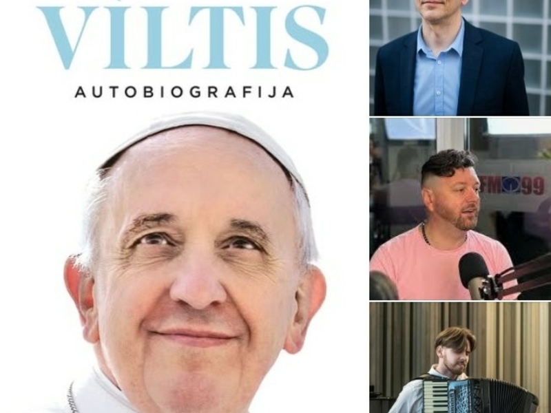 Popiežiaus Pranciškaus knygos „VILTIS. Autobiografija“ pristatymas