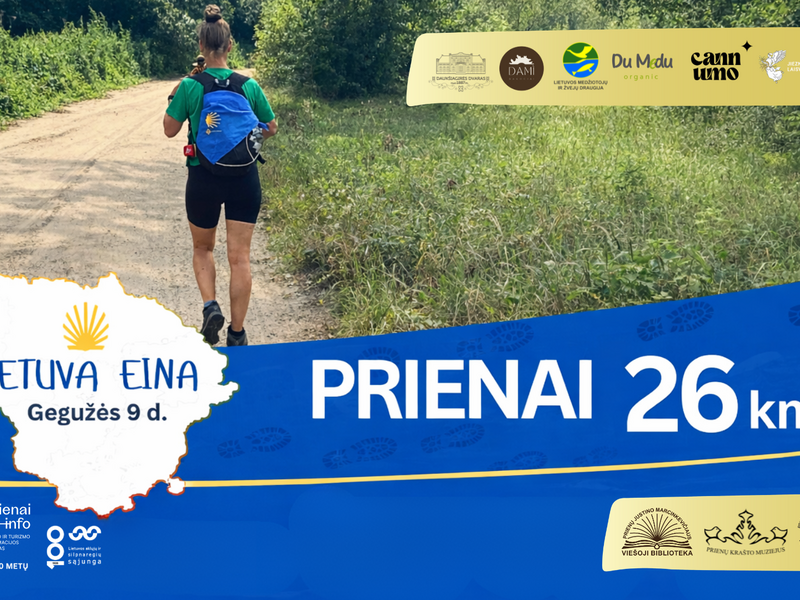 Tradicinis sezono atidarymo žygis „Lietuva eina“ Camino Lituano keliu