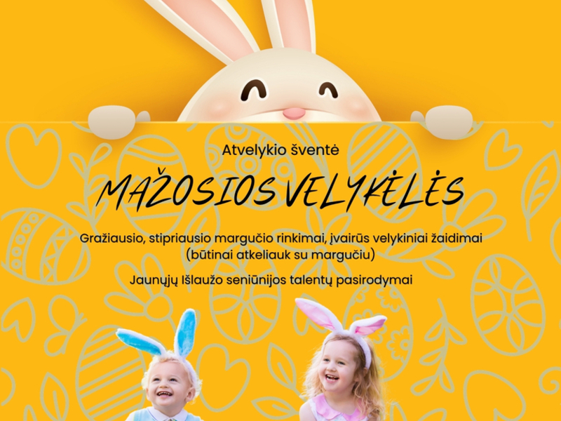 Пасхальное празднование "Маленькие Пасхи"