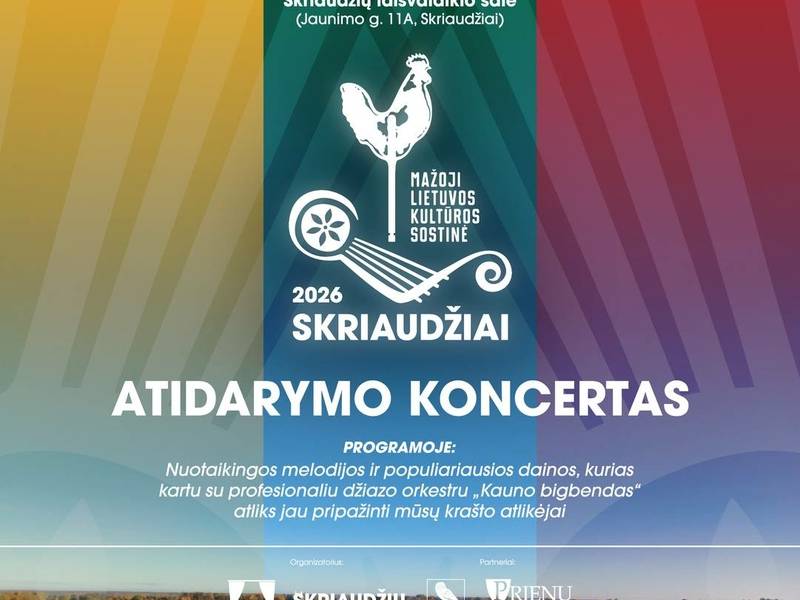 Opening concert of the Small Capital of Culture 2026