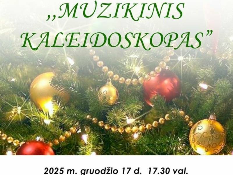 Концерт учащихся Пренайской школы искусств «Музыкальный калейдоскоп»