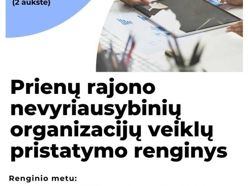 Presentation event of the activities of district non-governmental organizations