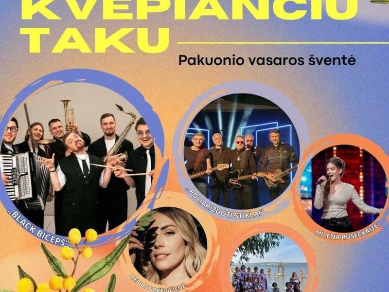 Pakuonio vasaros šventė „Žolynais kvepiančiu taku“
