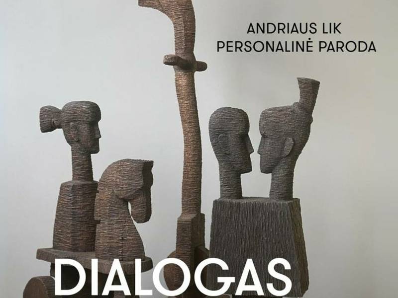 Opening of Andrius Lik's solo exhibition "Dialogue"