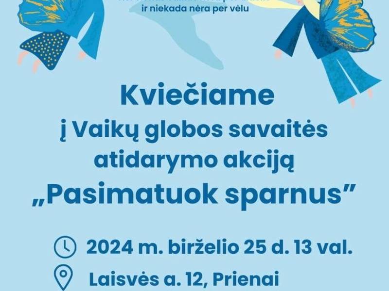 "Measure Your Wings" opening campaign of Child Care Week