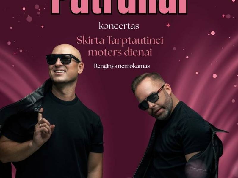 Концерт группы «Патруляй», посвященный Международному женскому дню.