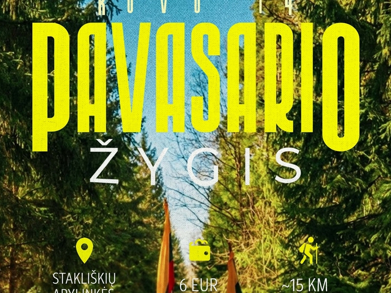 Pavasario žygis Stakliškėse