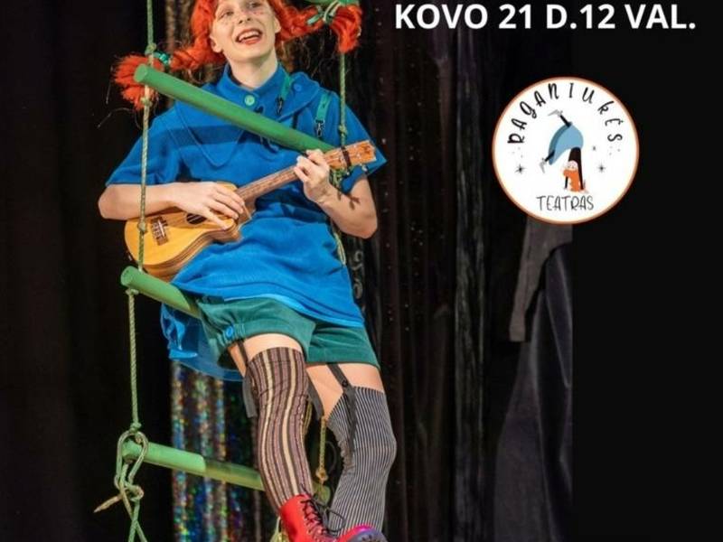 Детский спектакль театра Раганюке «Пеппа Длинныйчулок»