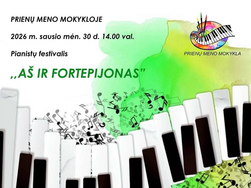 Pianistų festivalis „Aš ir fortepijonas“