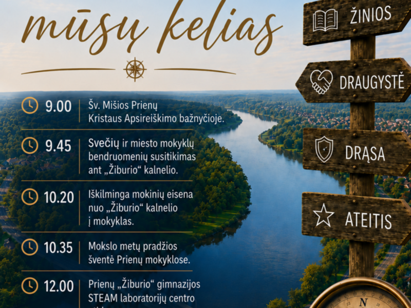 Mokslo ir žinių dienos šventė „Čia prasideda mūsų kelias“