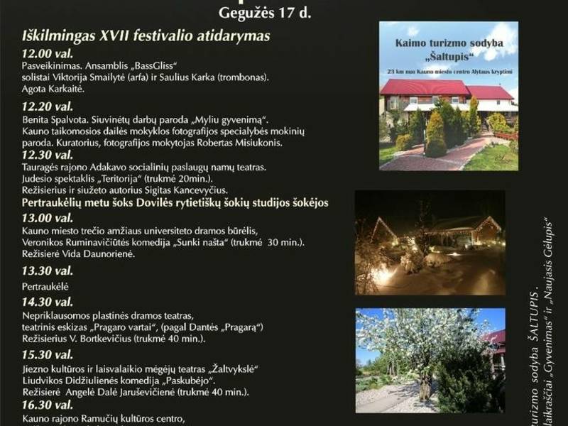 XVII Amateur Theatre Festival "Šaltupis 2025"
