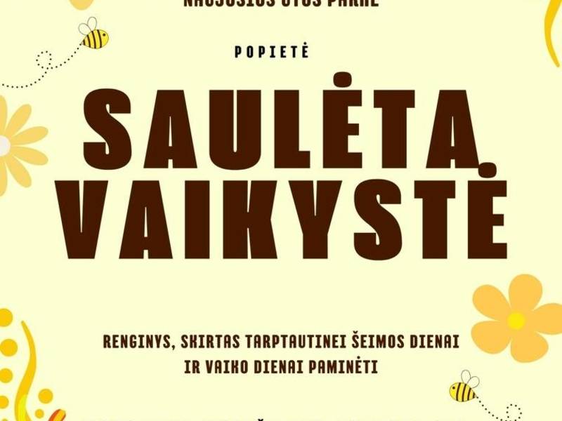 Popietė „Saulėta vaikystė“