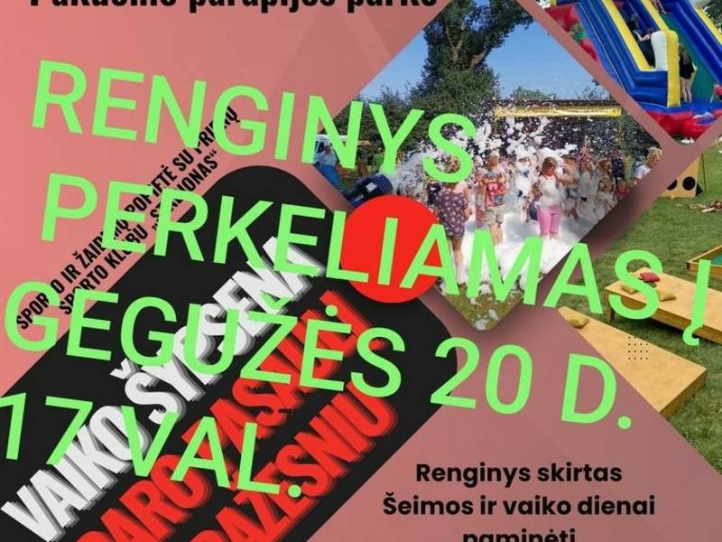 Renginys „Vaiko šypsena daro pasaulį gražesniu“