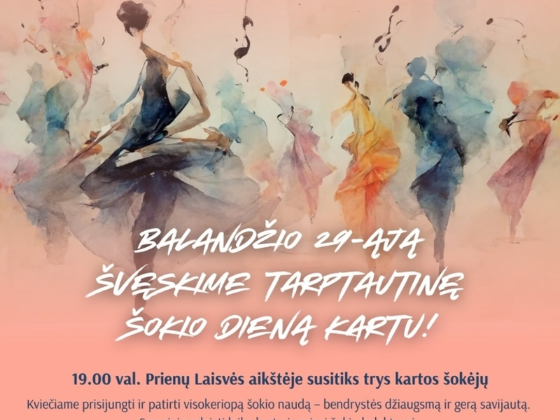 Renginys, skirtas Tarptautinei šokio dienai