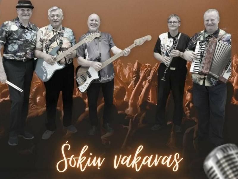 Šokių vakaras su liaudiškos muzikos kapela „Eglynėlis“