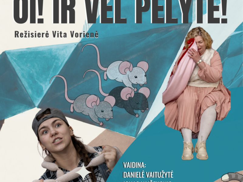 Театральное представление для всей семьи «О! И снова мышка!» Бориса Даугувиетиса