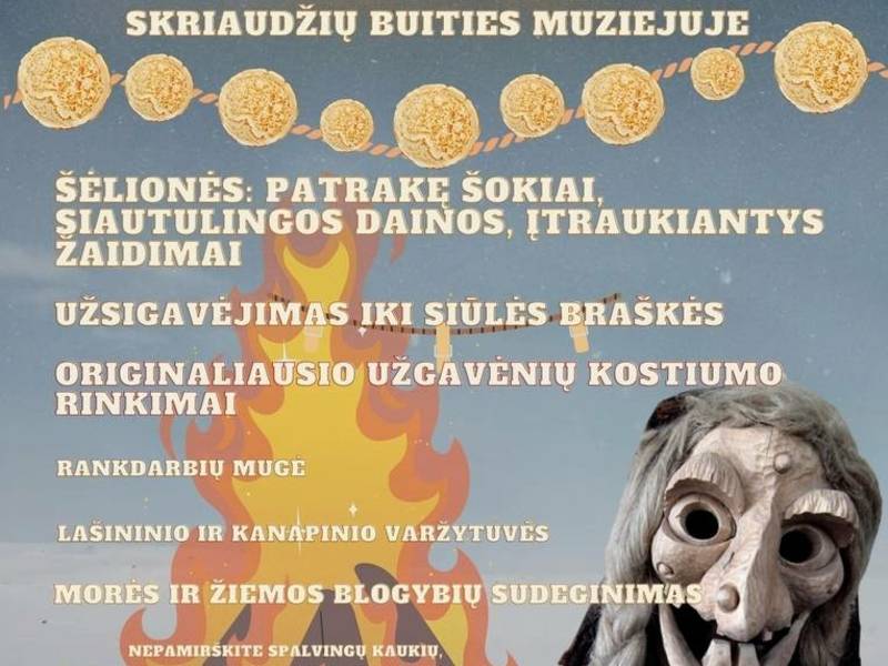  Užgavėnės Skriaudžiuose
