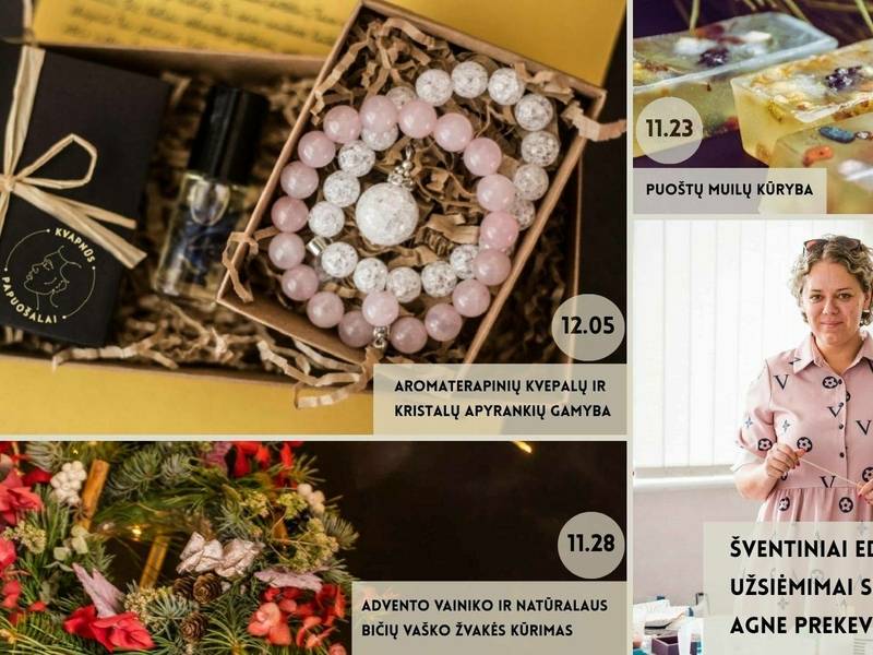 Праздничные образовательные мероприятия с Агне Прекявичене