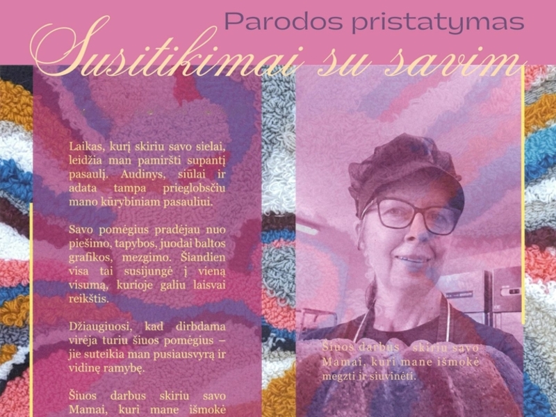 Презентация выставки творческих работ Вилии Валентайте-Балевичене «Встречи с самой собой».