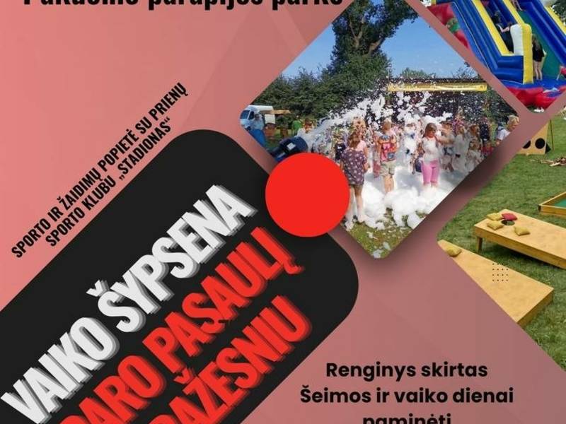 Renginys „Vaiko šypsena daro pasaulį gražesniu“