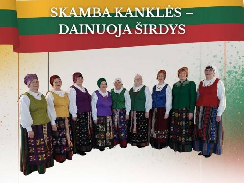 Commemoration-festive concert "The sound of the kanklės - the heart sings" dedicated to the Day of the Restoration of the Lithuanian State and the Year of the Kanklės in Ašminta