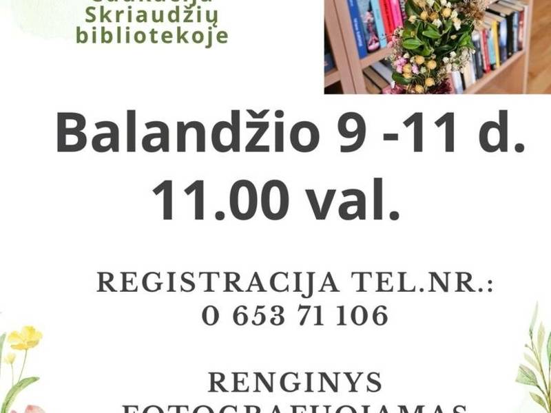 Verbų rišimo edukacija