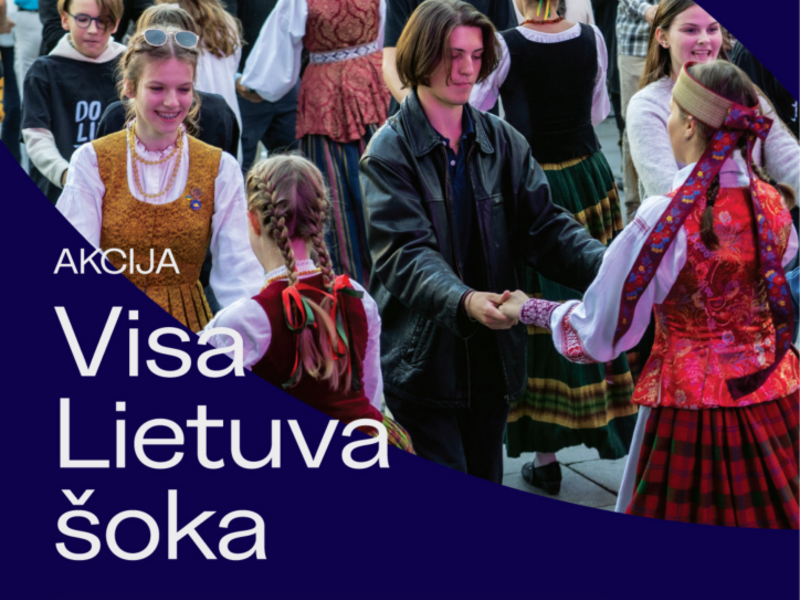Republican ethnic culture campaign "All Lithuania is Dancing"